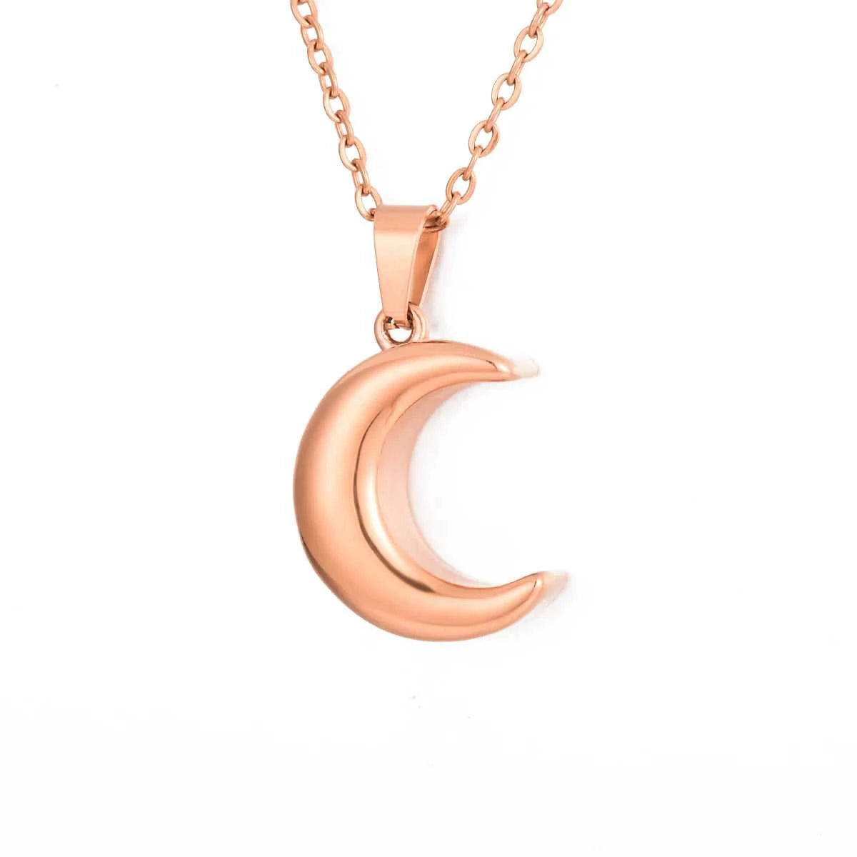 Stainless Steel Crescent Moon Pendant Cremation Jewelry Urn Necklaces for Human Pet Ashes Memorial Jewelry Gift for Women Men The jack market .AU The jack market .AU Jewellery & Chains $ 53 200001033:361187#Rose Gold