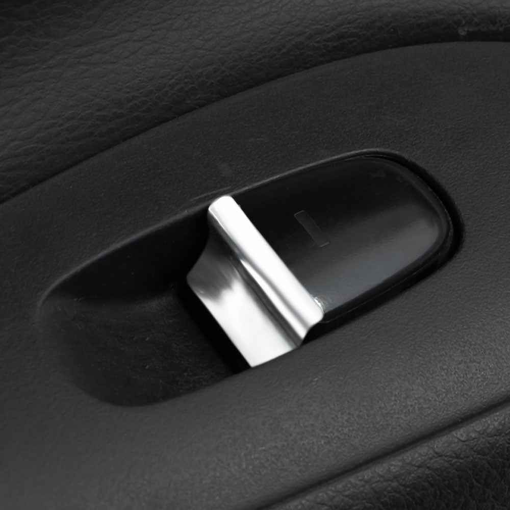 Car Window Lift Button Sequin Sticker for Nissan X-trail T32 Rogue March Sentra Versa Sunny Teana Altima Juke Kicks Qashiqai J11