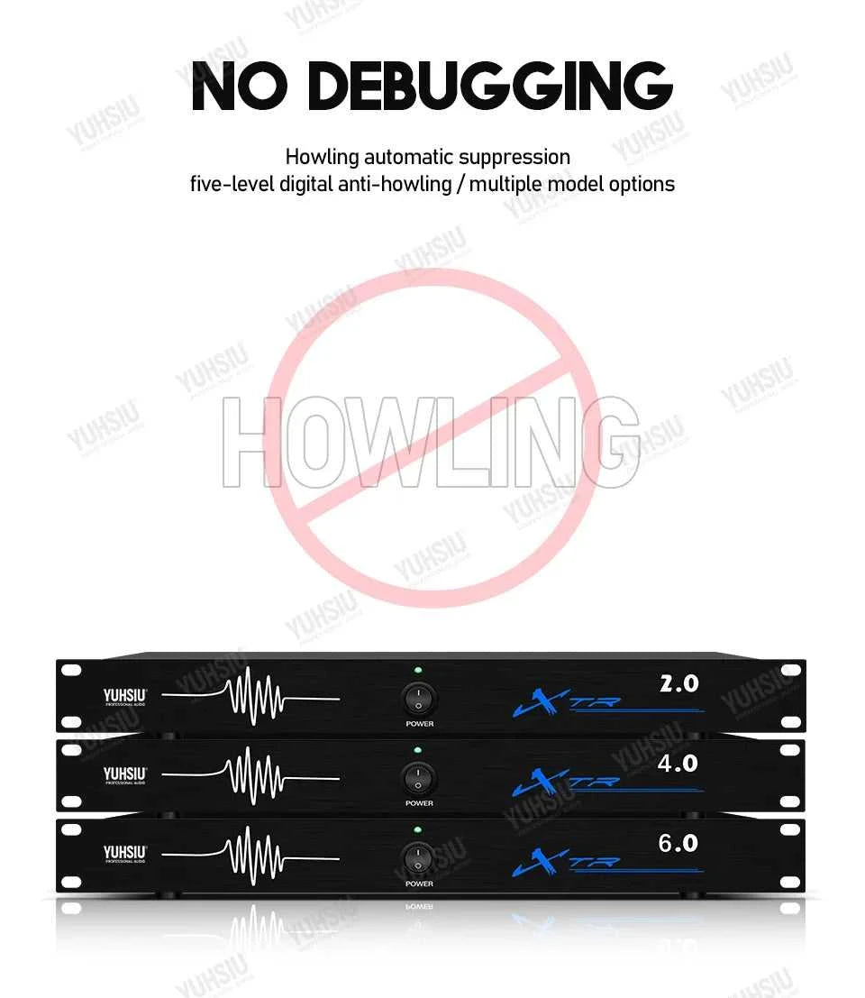 Professional Feedback Destroyer 2 in 2 Out Performance Stage Conference Automatic Anti-Howling KTV Microphone Frequency Shifter The jack market .AU The jack market .AU Accessories Electronics $ 239 14:29#2.0 220V