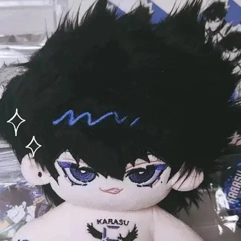 20cm Anime Blue Lock Attributes Karasu Tabito Cotton Doll Toys COS Children Adults Plush Dress-up Plushie Toys Kids Gifts