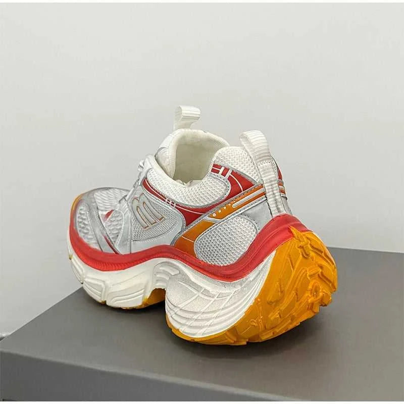 Couple Style Dad Shoes 2025 New Retro Fashion Casual Shoes Lace-up Breathable Versatile Comfortable Soft Sole Sports Shoes Trend The jack market .AU The jack market .AU Step Up Your Style: Trendy Shoes for Every Occasion! $ 122 14:365458#Black for women;200000124:200000334