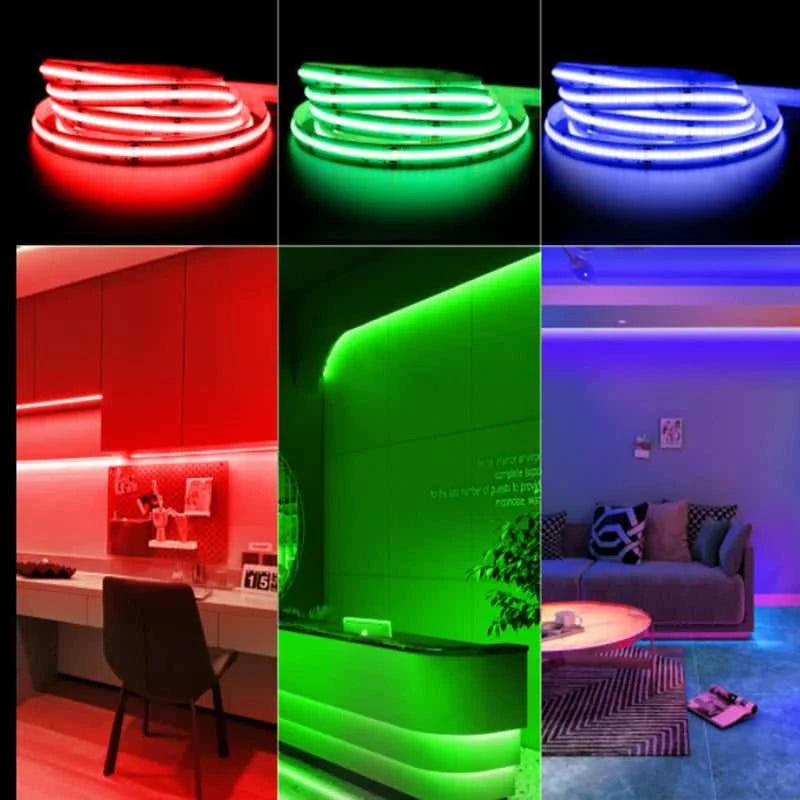 LED Strip Light COB CCT RGBCCT ADDRESS Pixel Full RGBIC Waterproof IP67 5/8/10MM 2700-6500K Dimmable Bicolor Adjustable Thin The jack market .AU The jack market .AU Home $ 7752 136:9131324113#RGBW;14:29#No waterproof IP20;249:200006305#DC 12V