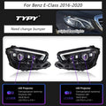 TYPY Car Lights For Benz E-Class W213 Headlights 2016-2023 LED Lamps Daytime Running Lights Dynamic Turn Signal Auto Accessories