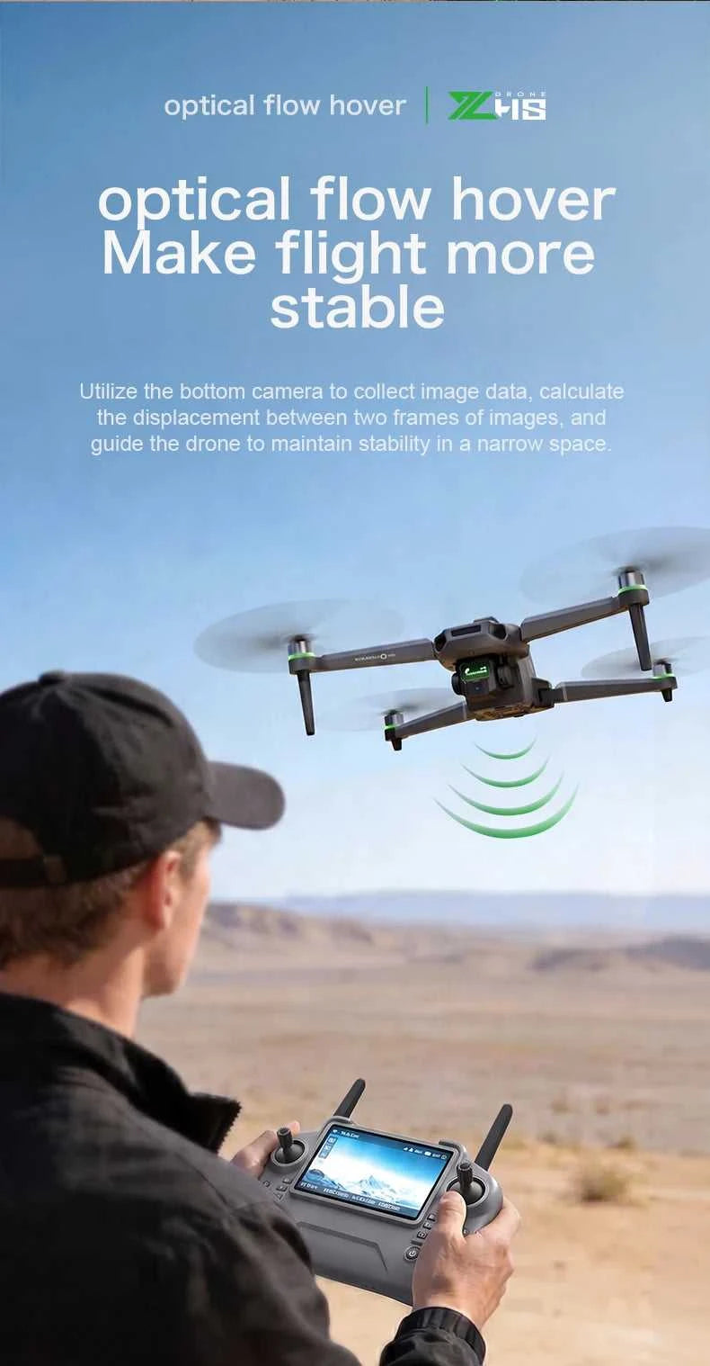 2026 Drones with a cameraoptical flow with 4.3-inch screen display brushless with airdrop drone dual lens WIFI aerial camera toy The jack market .AU The jack market .AU Drones $ 57 14:200006159#screw