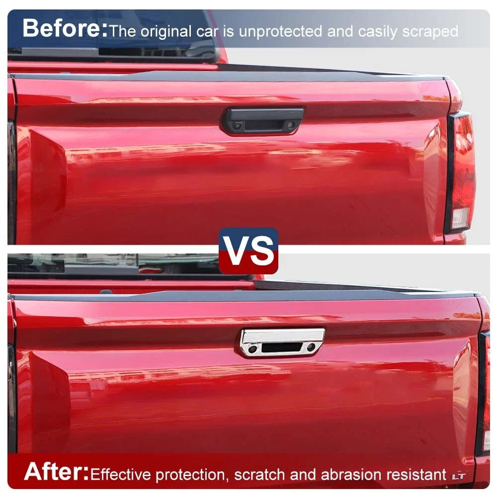 For Chevrolet Colorado GMC Canyon 2023 2024 2025 Car Tailgate Rear Trunk Door Handle Trim Cover Decoration Accessories Auto Part