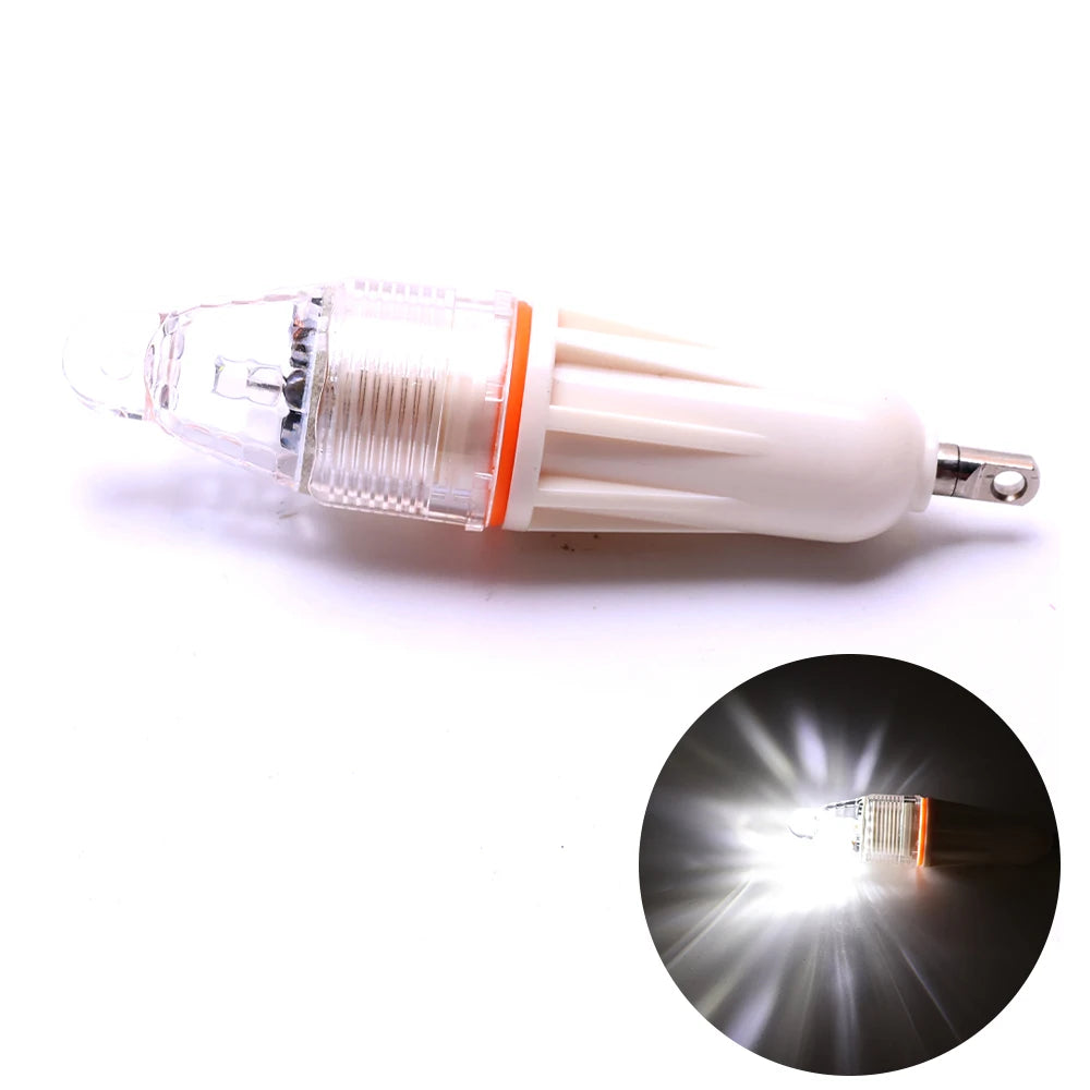 1 pc new night underwater fishing light, LED strong light fishing light, mini lure light, fishing gear supplies