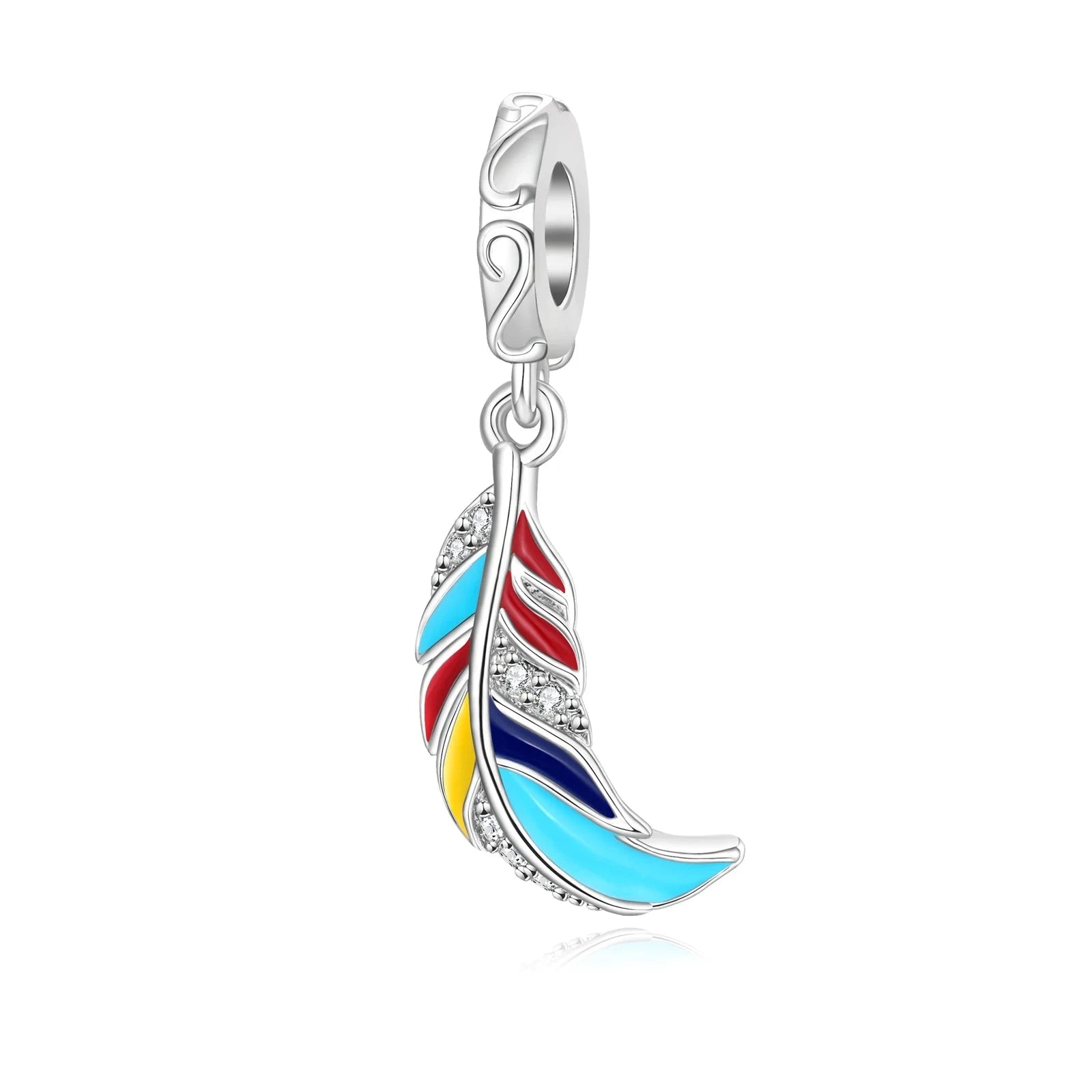 925 sterling silver owl flamingo woodpecker feather charms fit original bracelet charm bead necklace Diy female jewelry The jack market .AU The jack market .AU Jewellery & Chains $ 50 200000226:202006807#SMC6222
