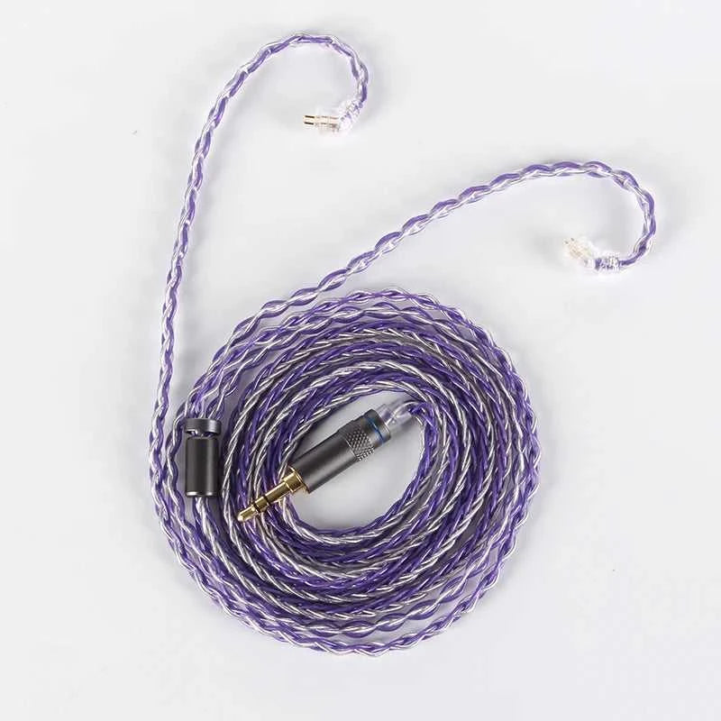 XINHS 8 strands of silver-purple single crystal copper plated with silver The jack market .AU The jack market .AU Accessories Electronics $ 68 14:2198#TFZ;200007763:201336100;5:200000321#3.5mm