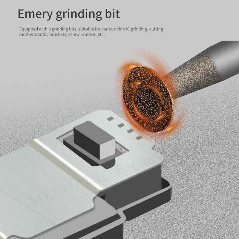 MECHANIC IR X6 Charging Wireless Small Handheld Chip Polishing Pen MINI Electric Carving Pen Grinding Machine for Mobile Phone