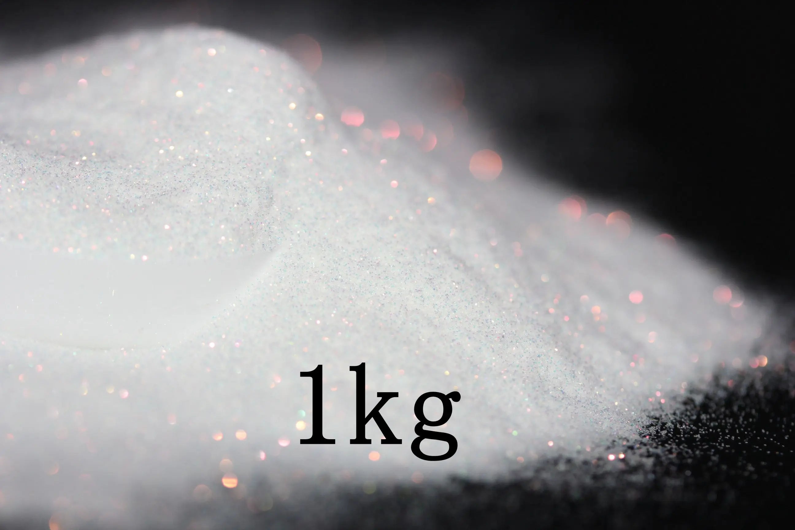 0.1mm Extra Fine Holographic White Colorful Shinning Glitter Spangle Dust for DIY lipstick,Cosmetics,Nail Art Craft Decoration