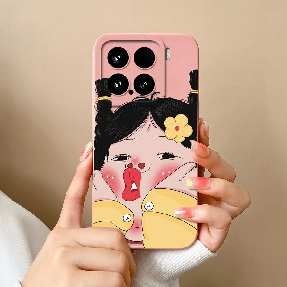 Xiaomi 15 Pro Soft Silicone Case - Stylish Anti-Drop Bumper for Xiaomi 14 Pro - Perfect Fit & Protection
