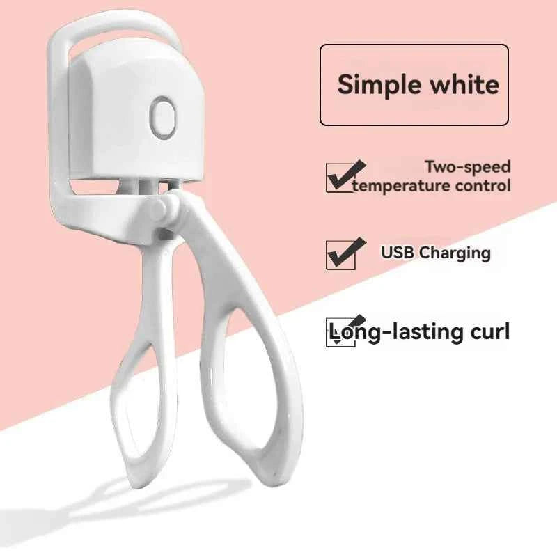 GlamGlow Electric Eyelash Curler - Heated Technology for Effortless, Long-Lasting Curls