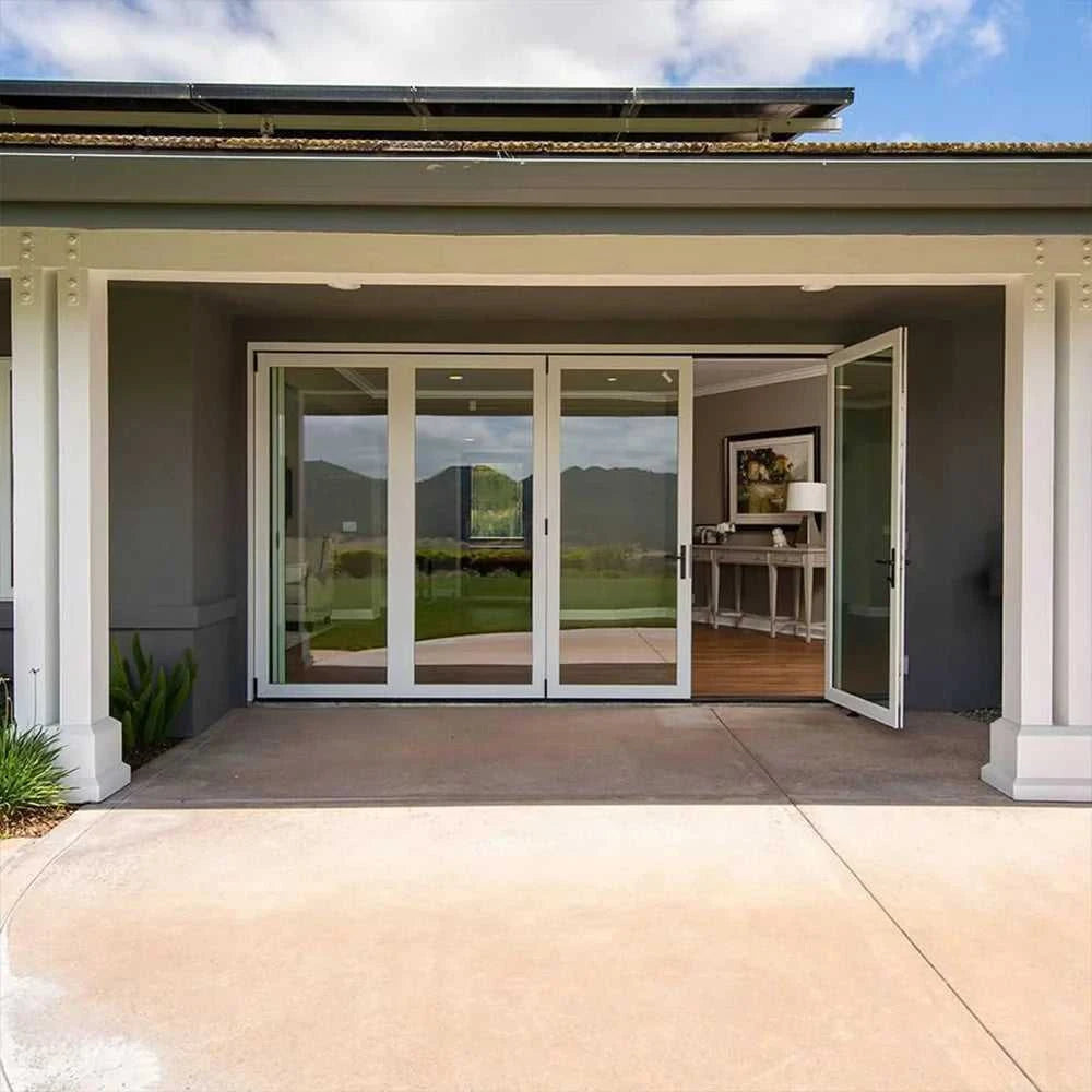 Sixinalu Folding Door Thermal Break Aluminum Profile Alloy Frame Sliding Accordion Door Custom Double-glazed Tempered Glass The jack market .AU The jack market .AU Home $ 3465 14:200001951#9Sq.m.