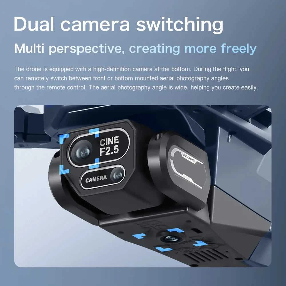 NEW GT8 Drone HD Aerial Photography Intelligent Obstacle Avoidance Smart Hover Helicopter 360° Flip Remote Control Quadcopter The jack market .AU The jack market .AU Drones $ 119 14:29#QZ-GT8