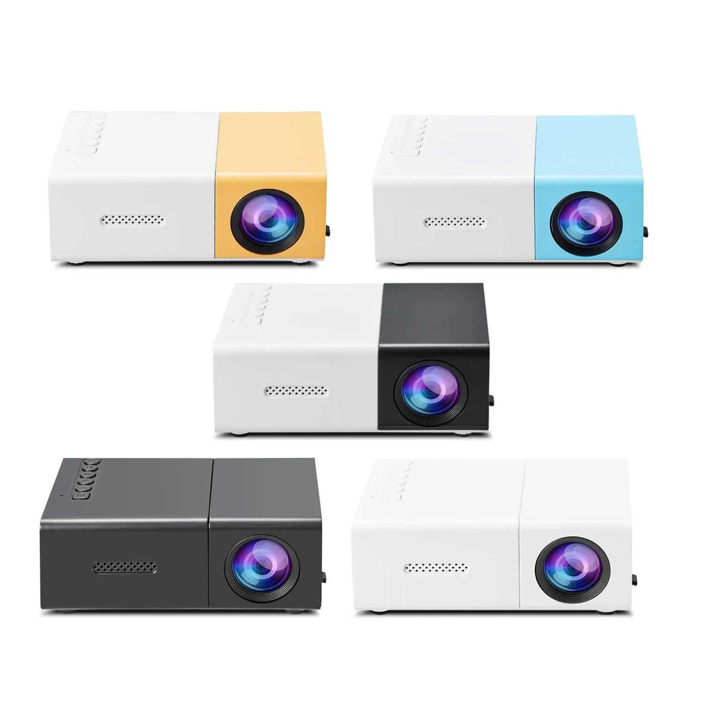 Projector for home use, mini projector for children's bedroom, portable projector, supports 4K ultra-high definition. The jack market .AU The jack market .AU Home $ 80 14:202429827#White
