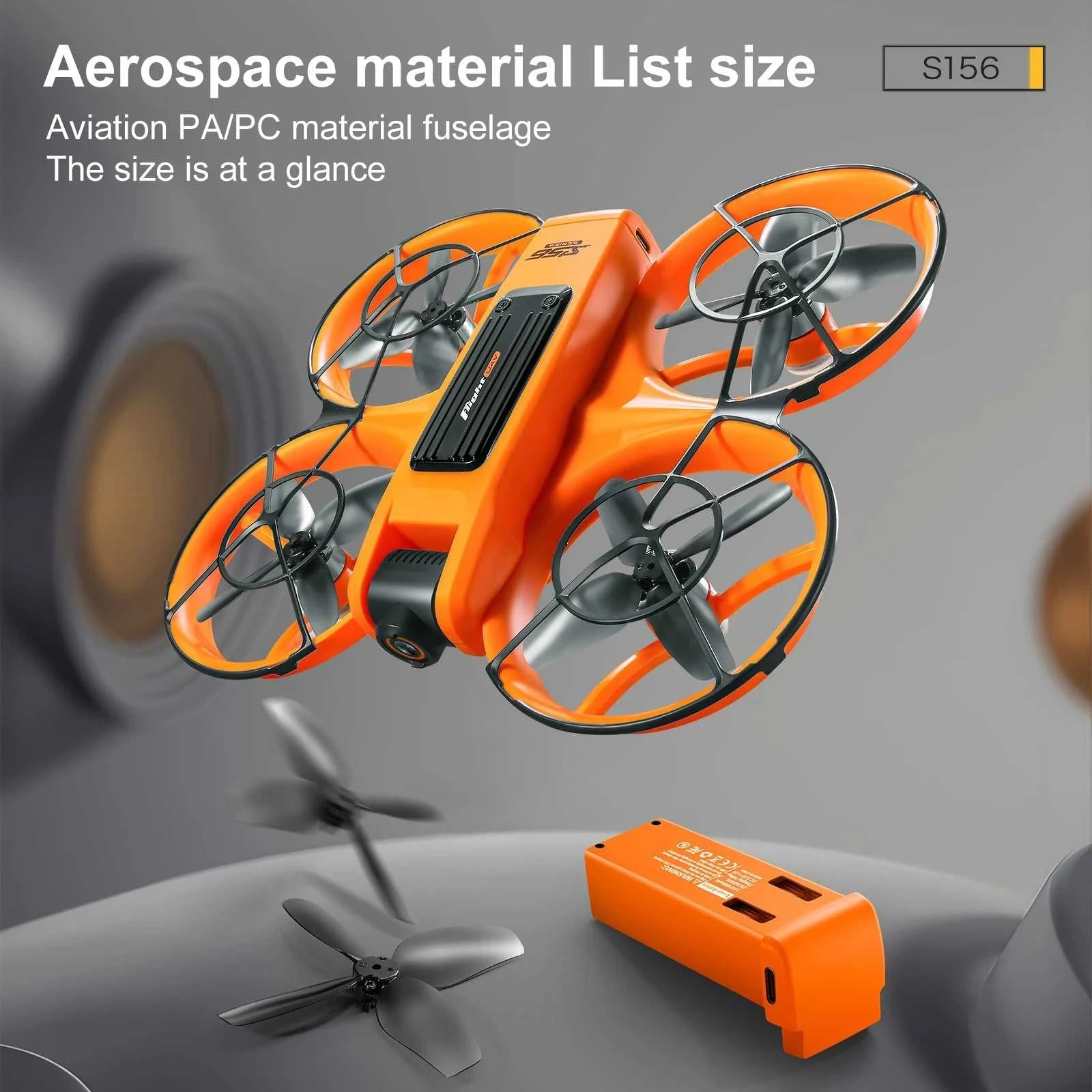 NEW S156 RC Drone 2.4G 5G WIFI Professional 8K Aerial Photography Remote Control Aircraft HD Dual Camera Quadcopter Boy Toy Gift The jack market .AU The jack market .AU Drones $ 124 14:350852