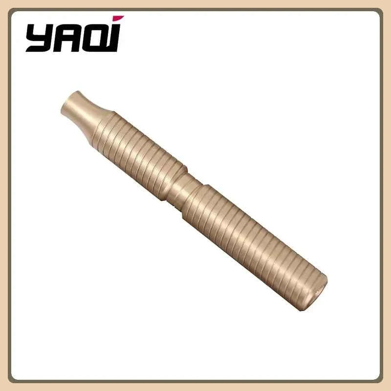 YAQI Solid Brass 88mm Safety Razor Handle for Men - Precision Crafted, Effortless Shaving Experience