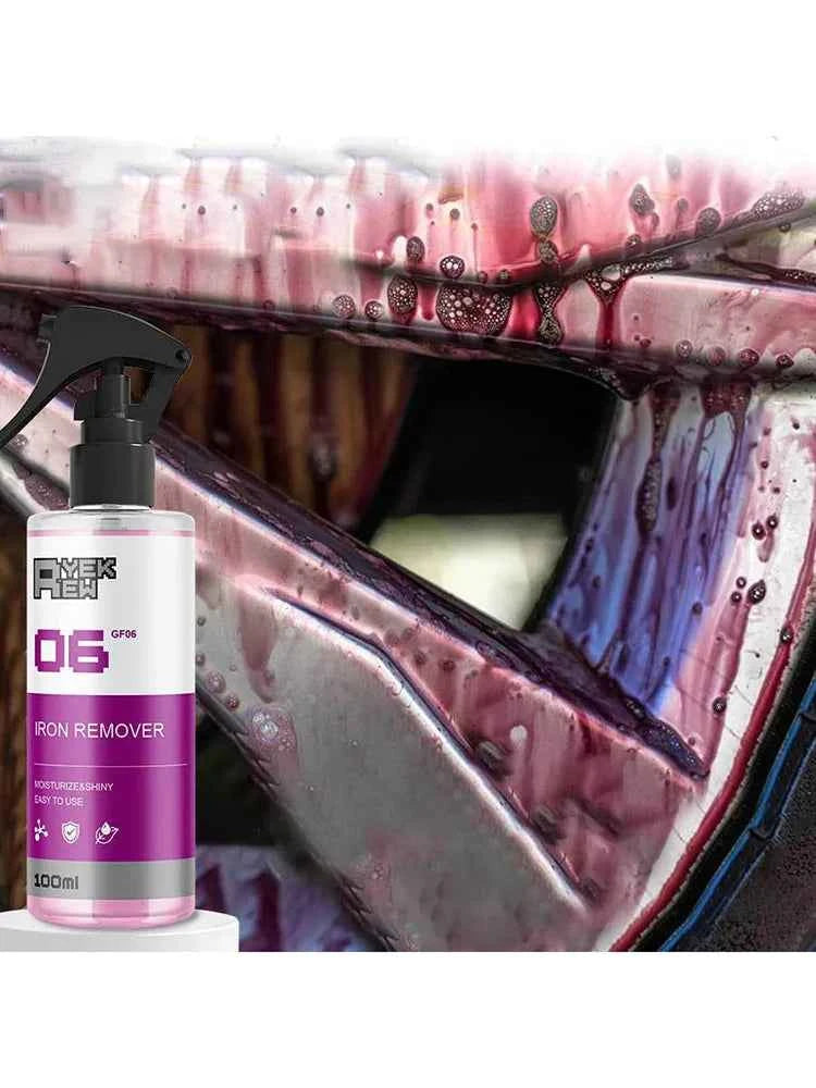 Car Wheels Rim Cleaner Multi Purpose Rust Remover Brake Paint Protect Metal Dust Iron Powder Remover Car Care Chrome Spray