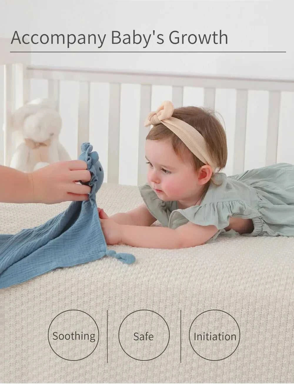 Muslin Baby Comfort Towel Cotton Comforter Blanket Soft Newborn Sleeping Dolls Kids Fashion Sleep Toy Soothe Appease Towel Bibs The jack market .AU The jack market .AU Mum & Kids: Essential Products for Every Family $ 22 14:175#SU1017 Blue