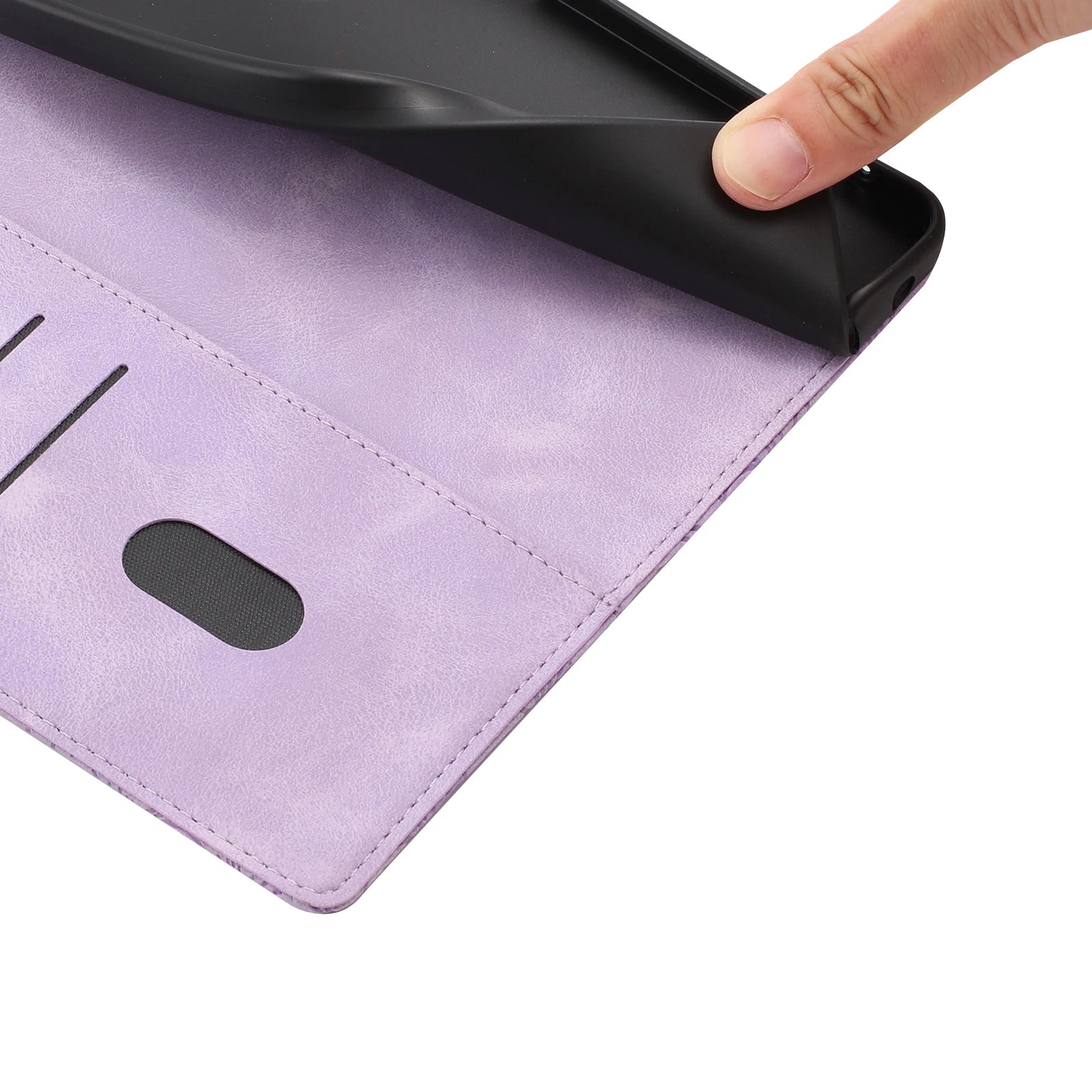 Edge Leather Flip Case for Motorola G73 G53 G13 G23 G62 G52 G32 G22 G31 G20 G41 - Cherry Blossom Design