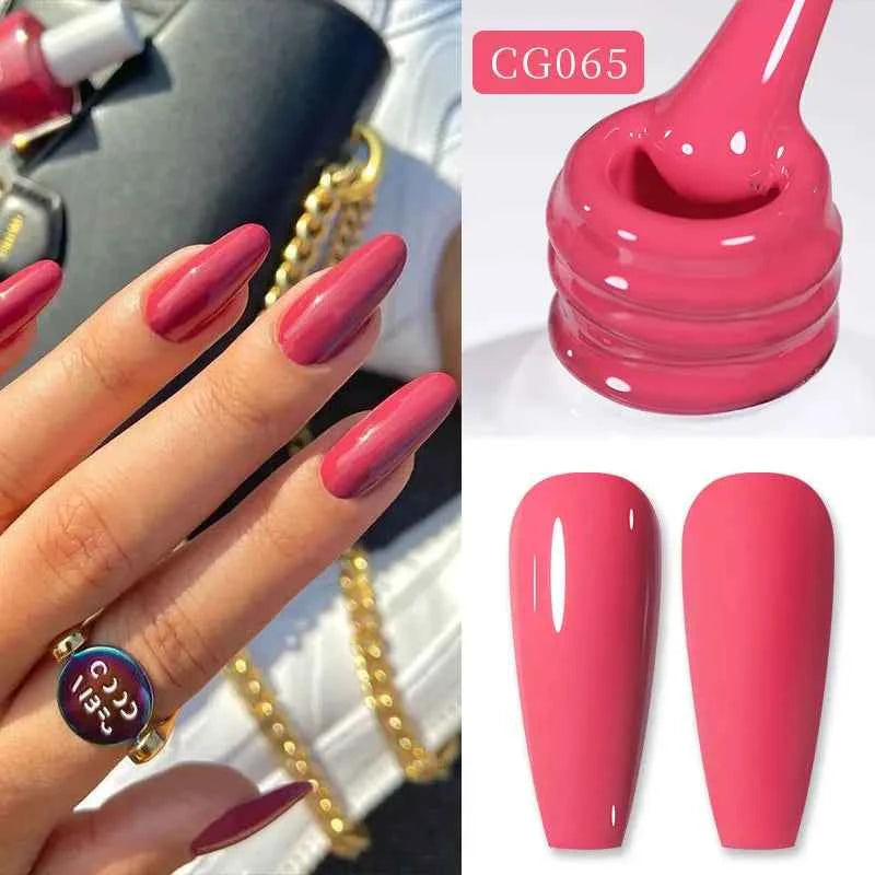 BORN PRETTY Neon Red Gel Nail Polish Yellow Green Summer Color Semi Permanent Varnish 10ml Soak Off UV LED Nail Art Manicure