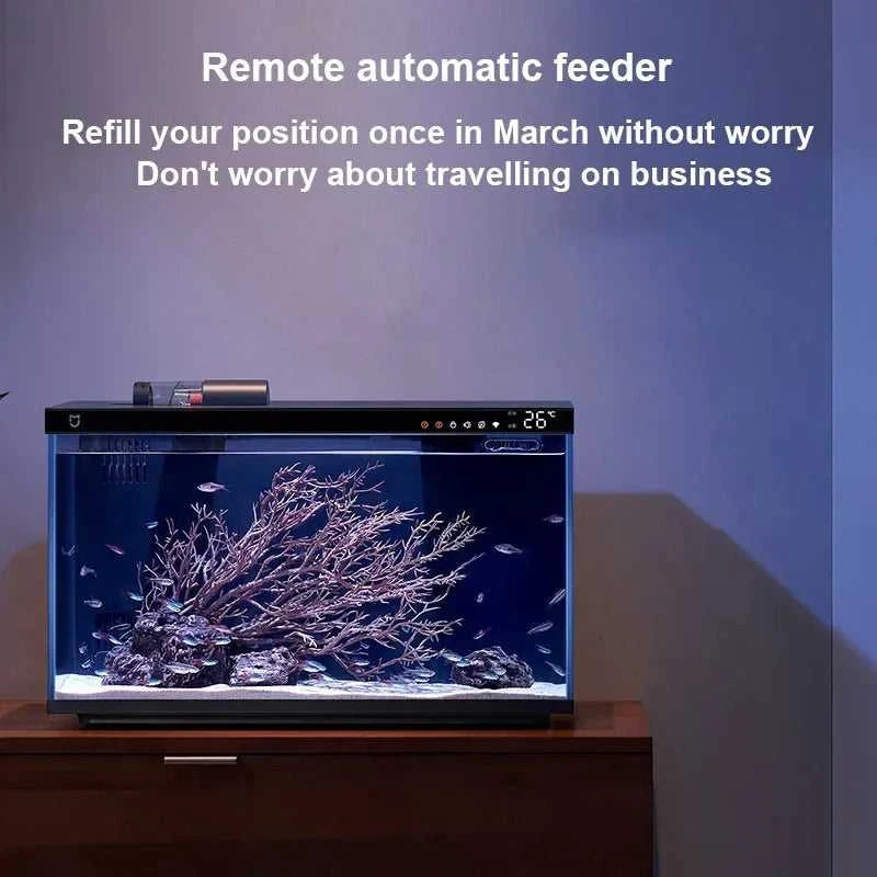 NEW MIJIA Smart Fish Tank MYG100 Work With Mijia APP Mobile Controlled Remote Feeding Smart Lighting System Light Aquarium20L The jack market .AU The jack market .AU Home $ 131 14:366#Add UK Adapter