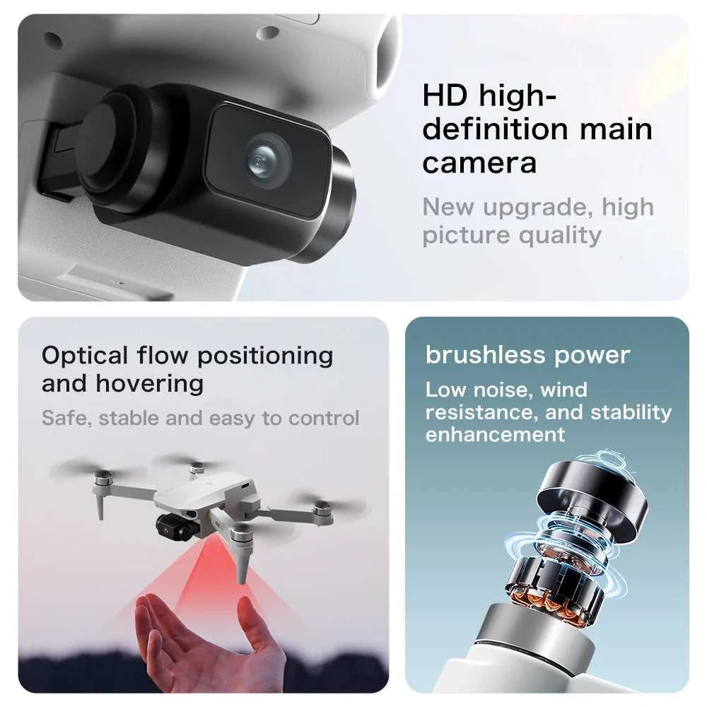 2026 New Aeri 100 VR Drone 8k Profeissional Aerial Hd Dual Camera Intelligent Opstacle Avoidance Brushless Power Foldable Drone The jack market .AU The jack market .AU Drones $ 106 14:193#Grey VR 4K 1B;200000828:201589807#Dual 8K