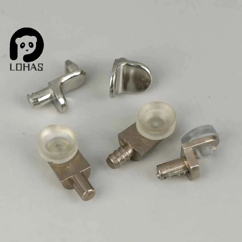 10Pcs Shelf Support Studs Pegs Pins Plugs Cabinet Seperator Fixed Wooden Glass Layer Board Furniture Bracket Holder Accessories