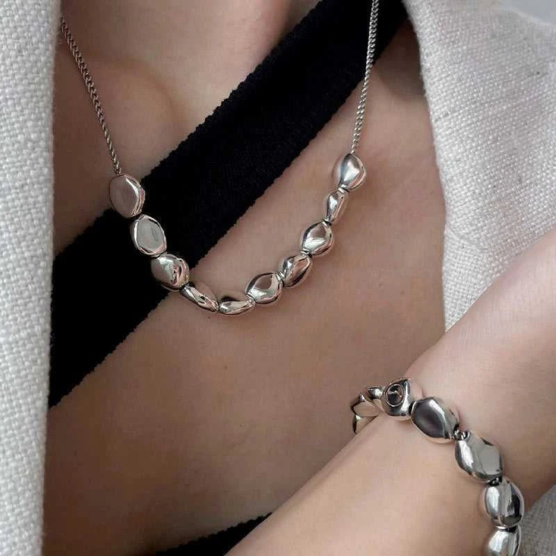 FOXANRY Vintage Punk Necklace Party Jewelry Charm Women New Fashion Simple Irregular Geometric Holiday Beach Accessories Gifts The jack market .AU The jack market .AU Jewellery & Chains $ 54 200001034:361180#Necklace