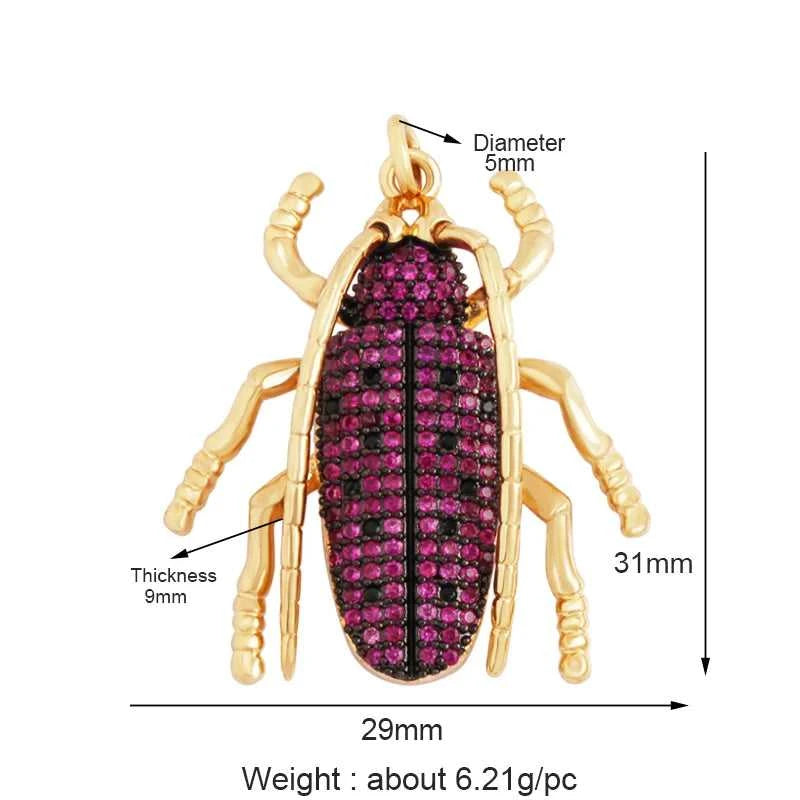 Colourful Fly Bee Ladybird Insect Charm Paved with Rainbow Cubic Zirconia,18K Gold Plated Jewelry Making Hand Craft Material M75 The jack market .AU The jack market .AU Jewellery & Chains $ 63 14:29#M750426-Gold;200007763:201336100