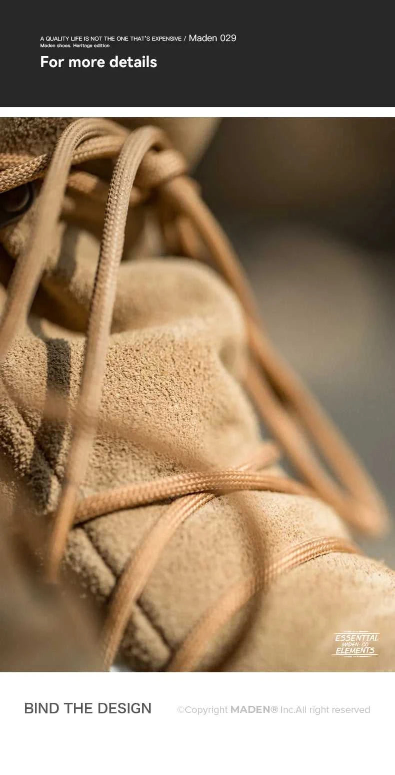 Maden Men's Vintage High-top Desert Boots Outdoor Cowboy Boots Indestructible Work Shoes Winter Safety Shoes The jack market .AU The jack market .AU Step Up Your Style: Trendy Shoes for Every Occasion! $ 119 14:771#Brown;200000124:200000898