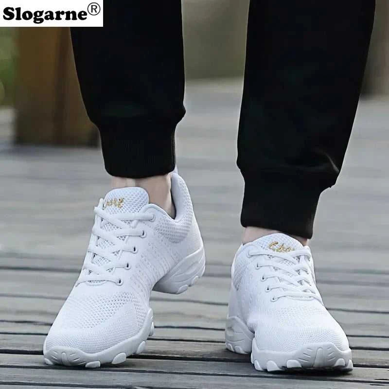 Men's Mesh Dance Shoes Male Soft Sole Yoga Shoes Man 2024 New Sports Sneakers Breathable Weaved Sports Shoes Jazz Modern Dance The jack market .AU The jack market .AU Step Up Your Style: Trendy Shoes for Every Occasion! $ 88 14:350852#White;200000124:100010487
