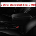 for LADA Niva Car armrest box Radaniva Special handrail Lada Car central storage box Niva