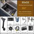 55cmx32cm 304 Nano Stainless Steel Hidden Sink Folding Faucet with Large Single Slot and Cover Plate Bar Counter Cup Washer The jack market .AU The jack market .AU Home $ 237 14:200004890#55cmx32cm;200007763:203372089