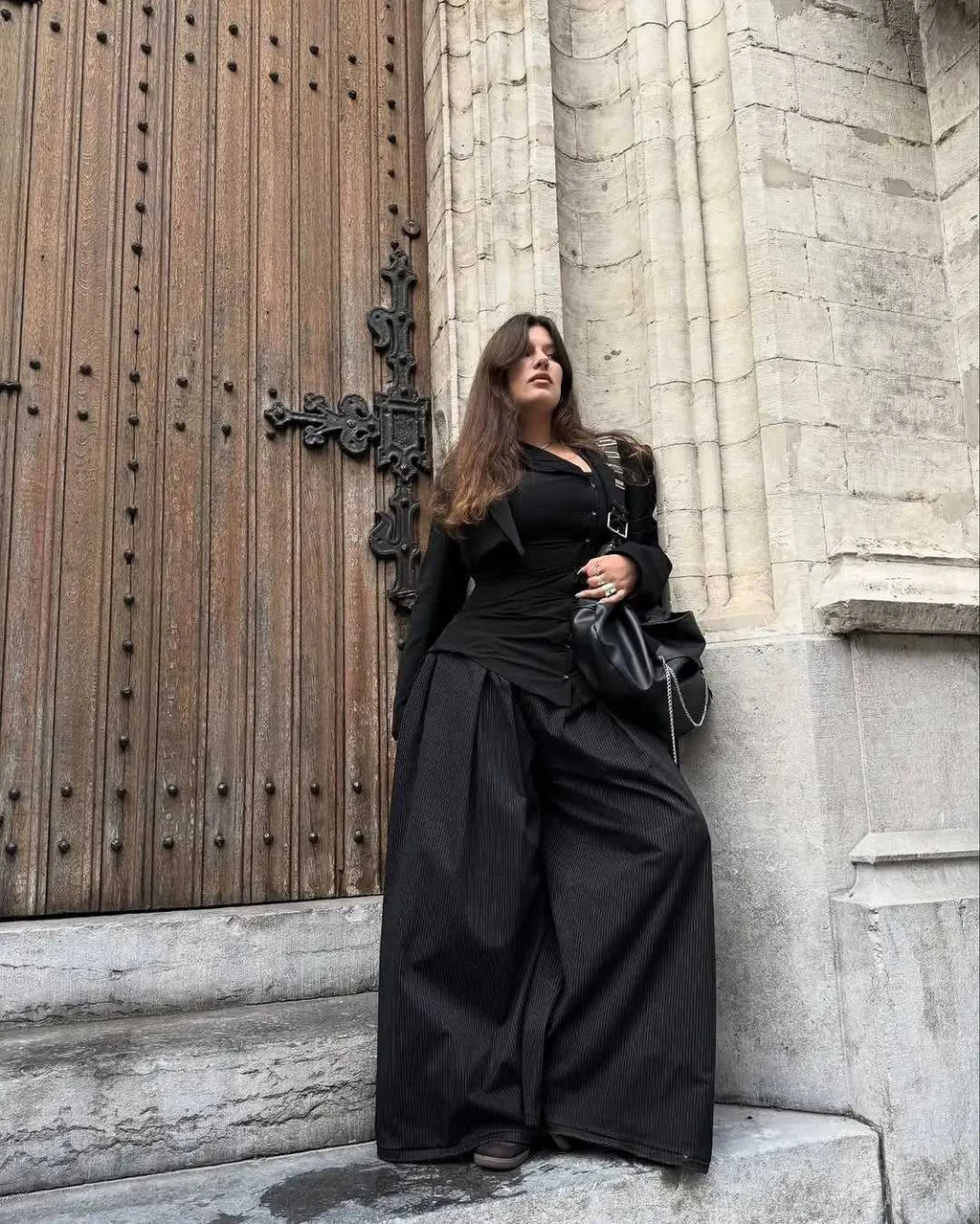 Women Vintage Black Irregular Buttons Top Fashion Solid Lapel Short Sleeve Slim Cropped Blouse 2026 Lady Daily Street Y2k Tops The jack market .AU The jack market .AU Woman Fashion $ 82 14:771#Picture Color;5:361386