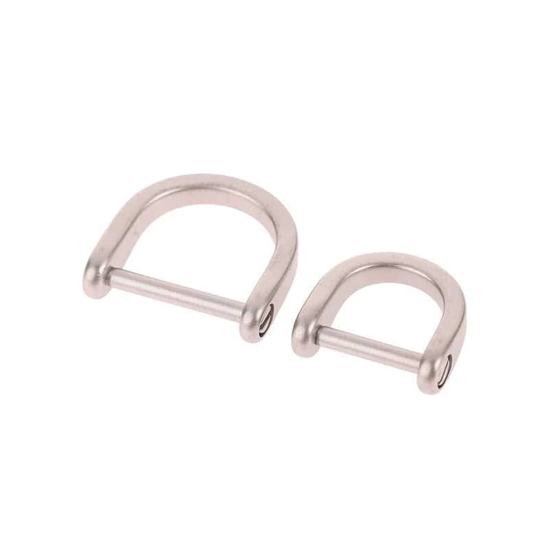 Titanium D Ring Key Shackle U Shape Key Ring Horseshoe Clasp For Car Fob DIY Leather Key Organizer Keychain The jack market .AU The jack market .AU Jewellery & Chains $ 47 14:29#Stainless steel 12mm