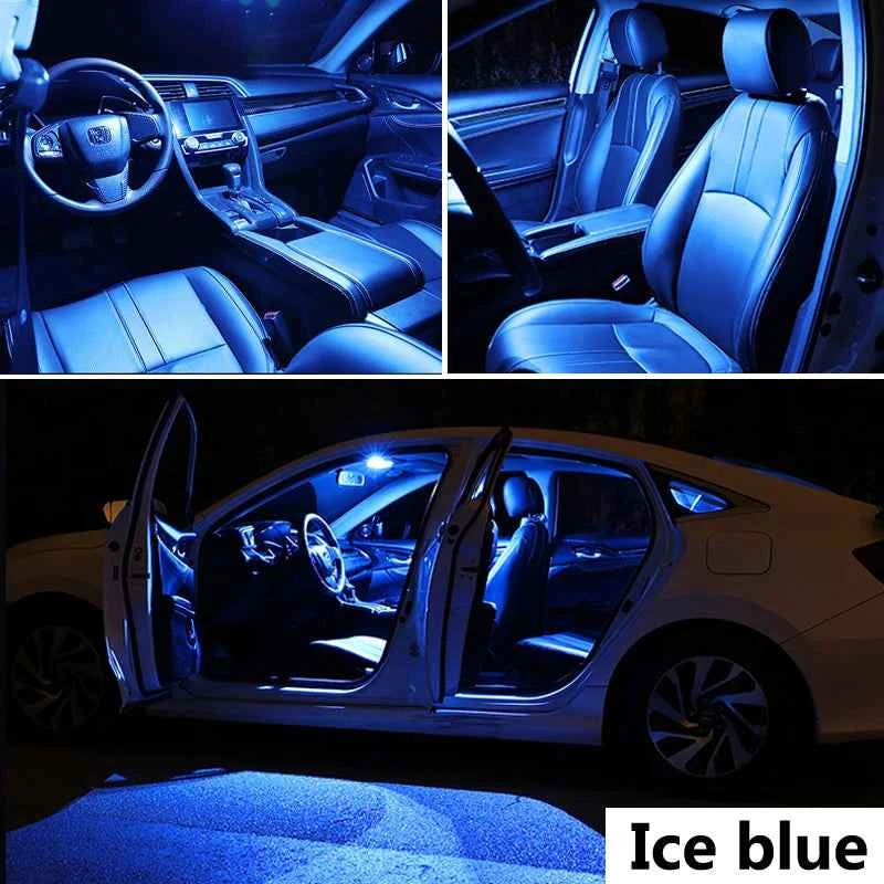 ZITWO 11Pcs LED Interior Light Kit For Toyota Yaris Cross 2020 2021 2022 2023 2024 Luggage Number Plate Bulb Canbus No Error