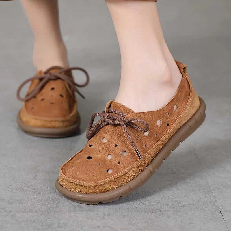 Careaymade-Summer top layer cowhide sandals,clown cute big toe shoes,hollow hole shoes,pure Handmade breathable casual shoes 34 The jack market .AU The jack market .AU Step Up Your Style: Trendy Shoes for Every Occasion! $ 112 14:29#Beige Elastic band;200000124:200000334