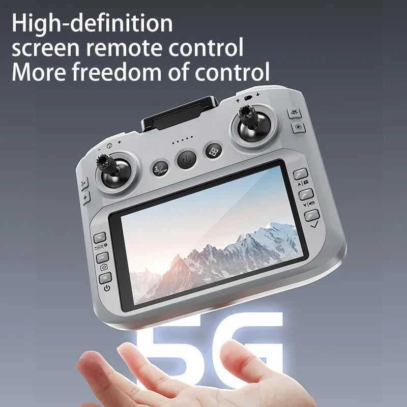 Lenovo Drone With 4.3-inch Large Screen 8k High-definition Aerial Photography Obstacle Avoidance Remote Control Quadcopter 2026 The jack market .AU The jack market .AU Drones $ 100 14:175#Black screen control