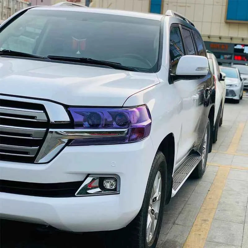 30CM 40CM 60CM PPF Paint Protection Photochromic Film UV Color Change Headlight Protection Film Self-healing Anti-scratch Film
