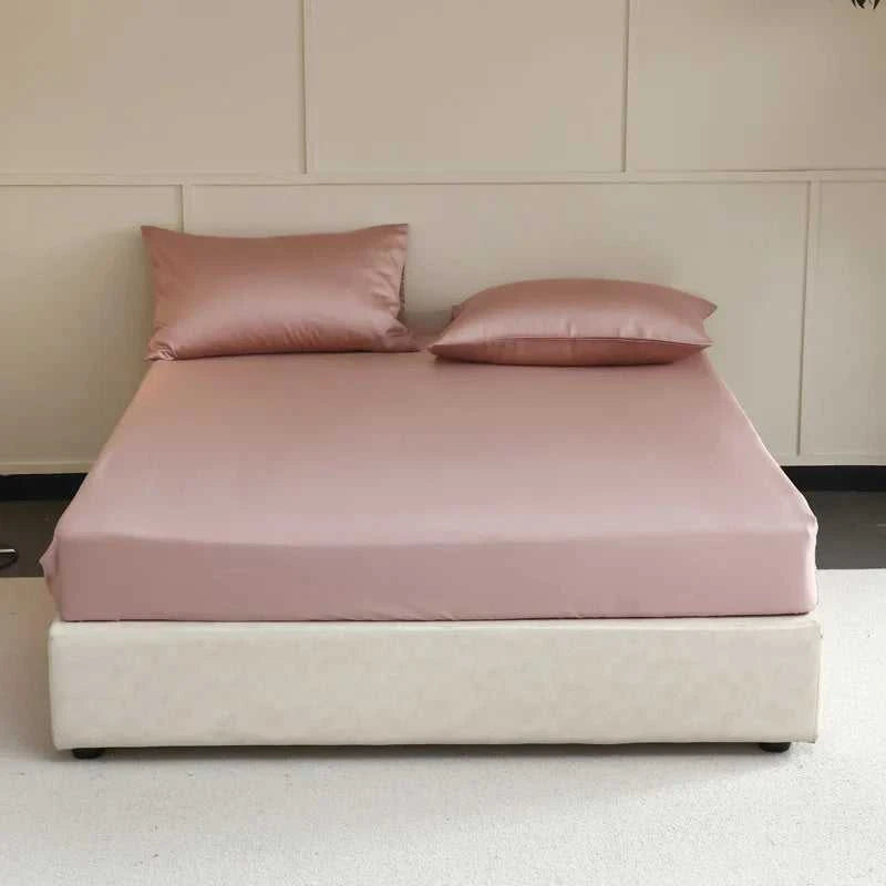 Natural Mulberry Silk Fitted Sheet Pure Silk Mattress Cover for Single Double King Queen Size Bedding High End Luxury Bed Cover The jack market .AU The jack market .AU Home $ 72 14:200002984#Latte Brown;5:200013267#90x200x30cm