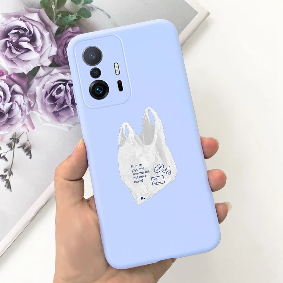 Xiaomi 11T Pro Case - Cute Cartoon Design, Soft Silicone Protection for Xiaomi Mi 11T Pro & 11TPro