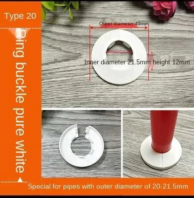 2pcs Plastic Wall Hole Duct Cover Shower Faucet Angle Valve Pipe Plug Decoration Cover Snap-on Plate Kitchen Faucet Accessories The jack market .AU The jack market .AU Home $ 48 14:200002984#4