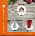 2pcs Plastic Wall Hole Duct Cover Shower Faucet Angle Valve Pipe Plug Decoration Cover Snap-on Plate Kitchen Faucet Accessories The jack market .AU The jack market .AU Home $ 48 14:200002984#4