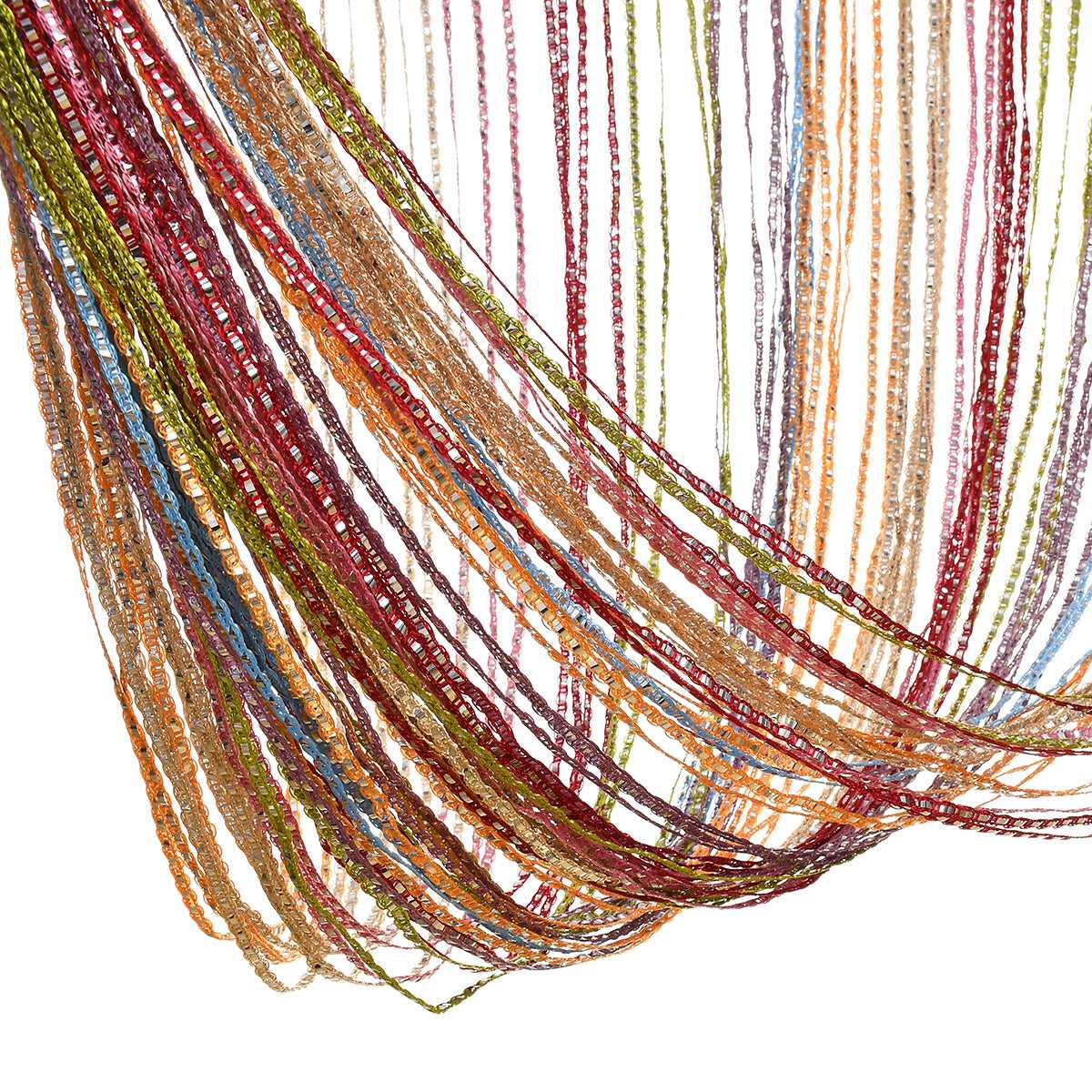 1m*2m Beaded Curtain Door Tassel String Curtain Partition Curtain Silver Tassel Silver Door Curtain Line Curtain Home Decoration The jack market .AU The jack market .AU Home $ 54 14:200003699#WH