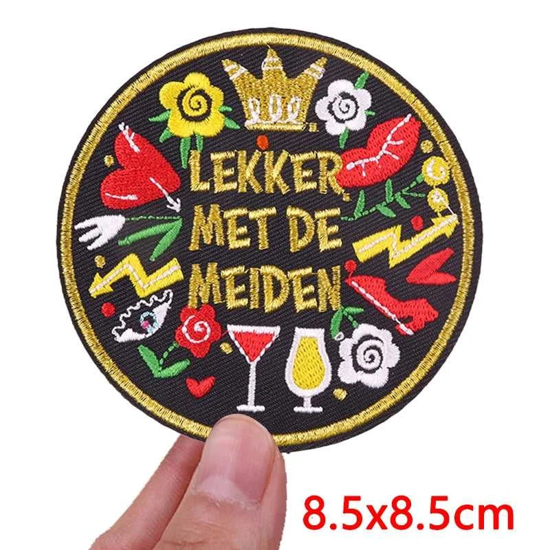 DIY 2026 Netherland Oeteldonk Emblem Embroidered Patches For Clothes Iron On Patches For Clothing Netherland Carnival Patch The jack market .AU The jack market .AU Home $ 19 14:10#PE15317CT