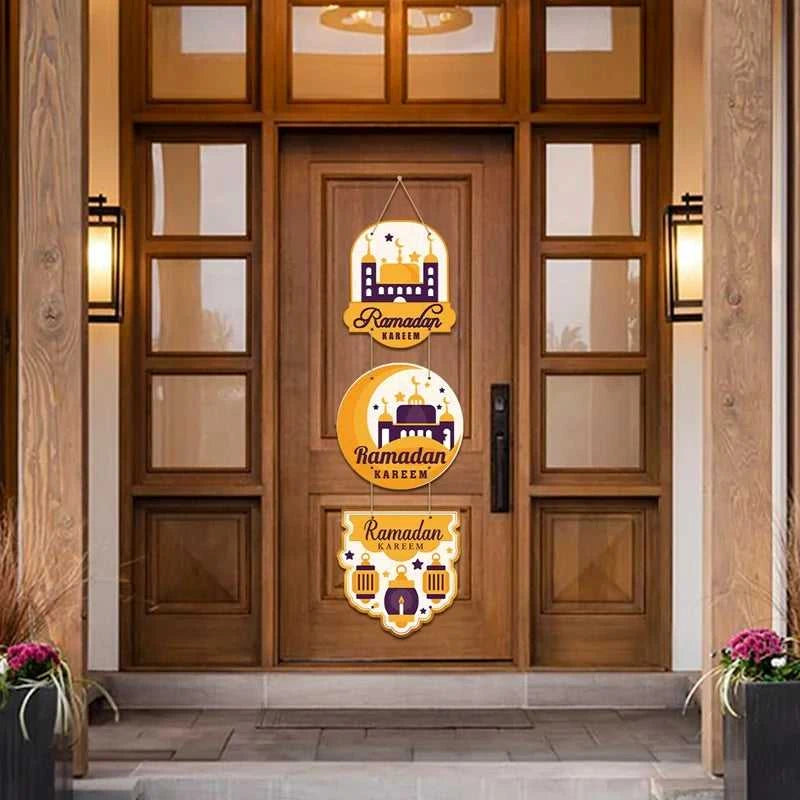 Eid Mubarak Door Hanging Flag Kareem Ramadan Decor for Home 2025 Ramadan Mubarak Islamic Muslim Party Decor Happy Eid Al Adha The jack market .AU The jack market .AU Home $ 20 14:202418806#paper door hanging 3