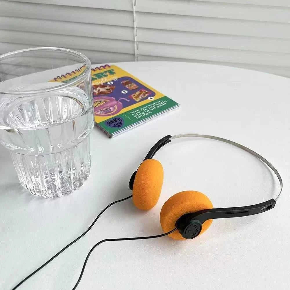 3.5mm Wired Headphone Music MP3 Retro Portable Headset Sports Fashion Noise Cancelling Headphones Helmet Universal For Laptop PC The jack market .AU The jack market .AU Accessories Electronics $ 54 14:29#orange