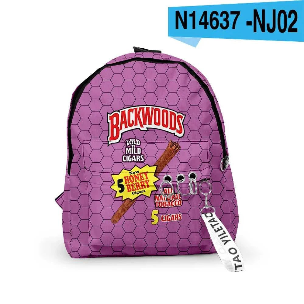 BACKWOODS CIGARS Backpacks 3D Printed Teenager Students School Bags Unisex Travel Waterproof Oxford Key Accessory Rucksack The jack market .AU The jack market .AU Mum & Kids: Essential Products for Every Family $ 43 14:771#3D bag