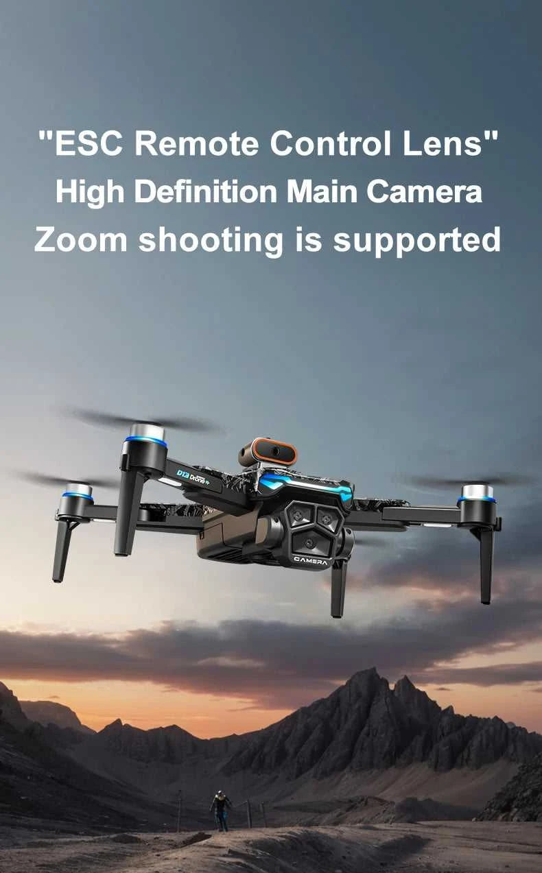 New D13 Drone 4K Professional HD Triple Camera 5G WIFI FPV Dron 360° Obstacle Avoidance Brushless Large Screen RC Quadcopter Toy The jack market .AU The jack market .AU Drones $ 123 14:173#D13-Screen Drone